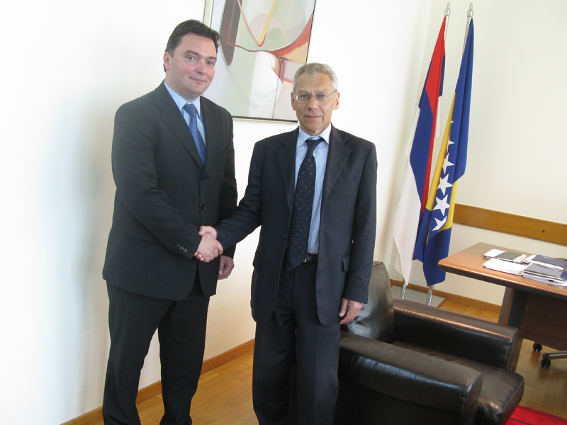 Deputy Chairman of the BiH PA House of Peoples, Staša Košarac, spoke with the Russian Ambassador 